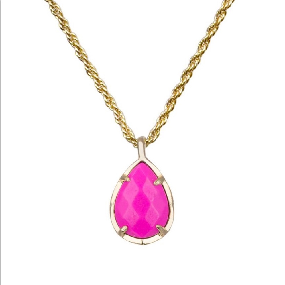 Kendra Scott Kiri Necklace in Magenta